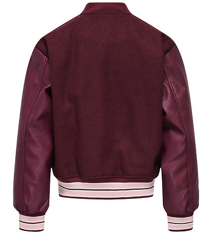 Kids Only Bomberjakke - KogWestCoast - Mauve Wine