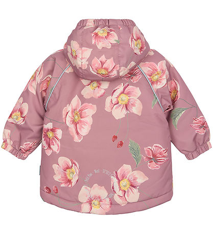 Petit Piao Vinterjakker - Autumn Anemone AOP