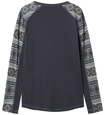Name It Bluse - Uld - NkmWillto - Ombre Blue/ICELAND