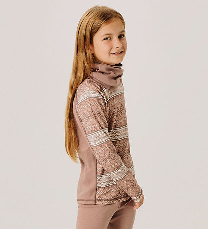 Name It Bluse - Uld - NkmWillto - Antler/Snow pattern