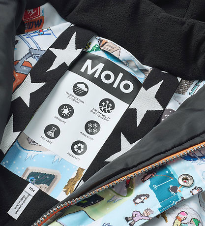 Molo Flyverdragt - Polaris - Pixel Winter