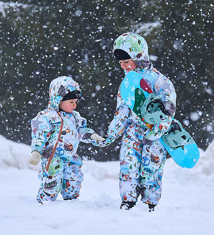 Molo Flyverdragt - Polaris - Pixel Winter