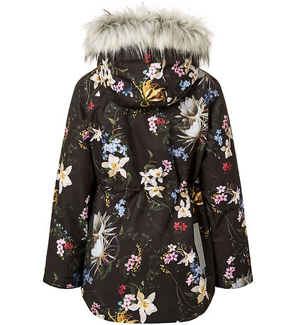 Molo Vinterjakke - Cathy Fur - Paisley Flowers