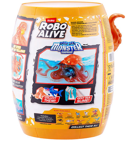 Robo Alive Legetøj - Deep Sea Monster Surprise - Assorteret