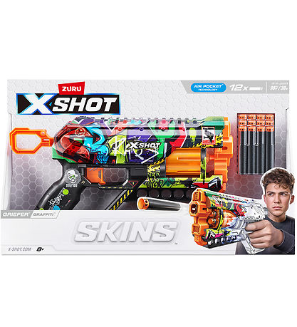 X-SHOT Skumgevær - Skins - Graffiti