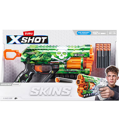X-SHOT Skumgevær - Skins - Camo