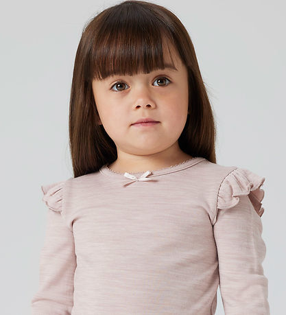 Name It Bluse - Uld - NmfWyla - Shadow Gray