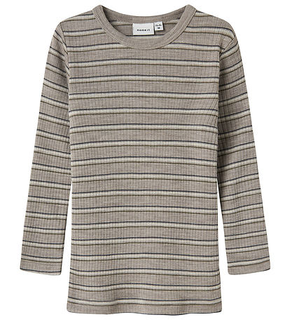 Name It Bluse - Uld - NmmWomi - Satellite/Stripes