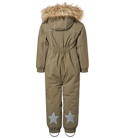 Molo Flyverdragt - Polaris Fur - Bark Green
