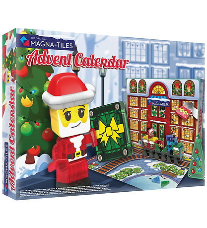 Magna-Tiles Julekalender - 34 Dele - MicroMAGS
