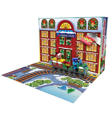 Magna-Tiles Julekalender - 34 Dele - MicroMAGS
