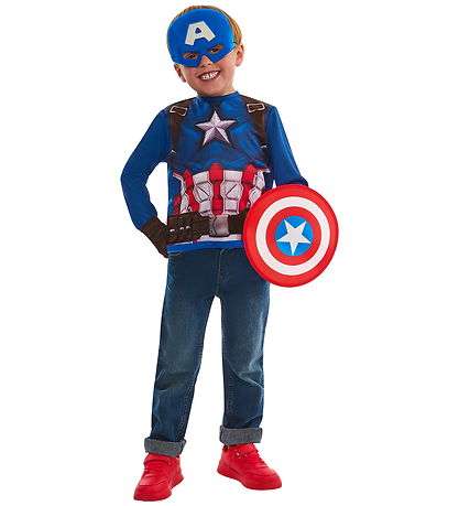 Rubies Udklædning - Captain America
