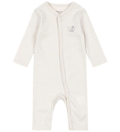 Fanga Fontana Natdragt - Fio - Tea Stripe Gray Dawn