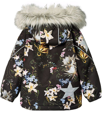 Molo Vinterjakke - Hopla - Paisley Flowers m. Fur