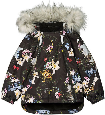 Molo Vinterjakke - Hopla - Paisley Flowers m. Fur
