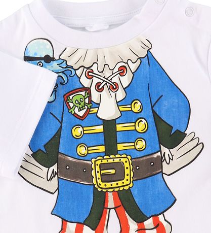 Stella McCartney Kids T-shirt - Hvid m. Pirat