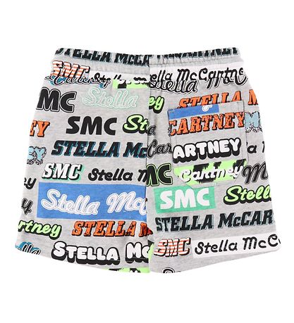 Stella McCartney Kids Shorts - Logo Sport - Grmeleret m. Stella