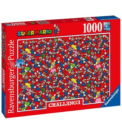 Ravensburger Puslespil - 1000 Brikker - Super Mario