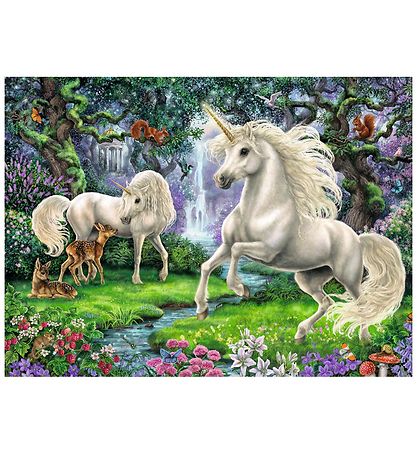 Ravensburger Puslespil - 200 Brikker - Mystical Unicorns