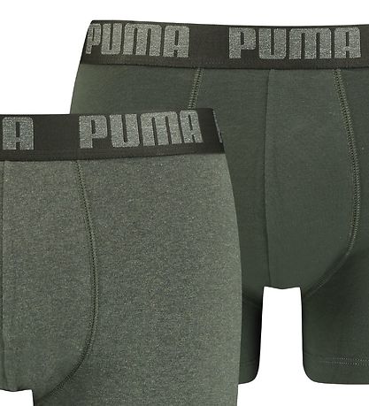 Puma Boxershorts - Basic - 2-pak - Armygrn