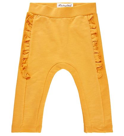 Minymo Sweatpants - York Yellow m. Flser