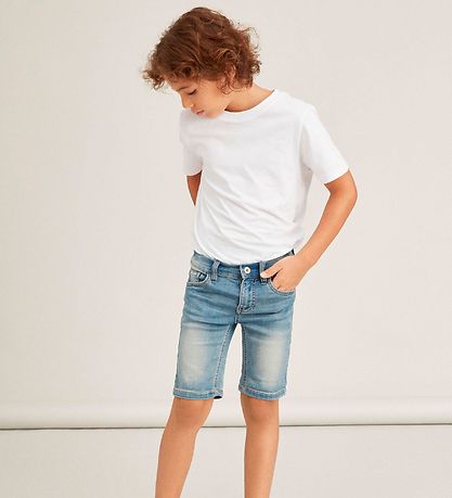 Name It Shorts - Denim - Noos - NkmTheo - Light Blue Denim