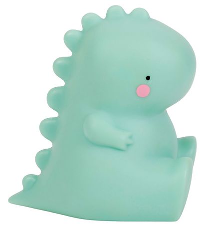 A Little Lovely Company Lampe - 12,5 cm - T-Rex - Grn