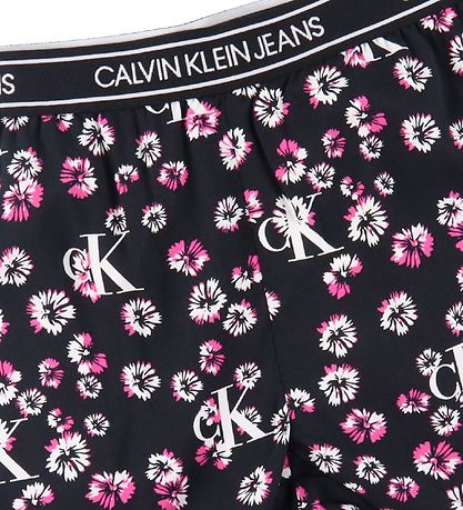 Calvin Klein Shorts - Sort m. Blomster
