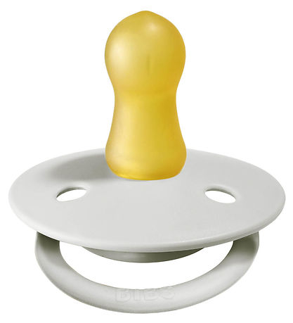 BIBS De Lux Sutter - 2-pak - Str. 2 - Rund - Haze/Blossom