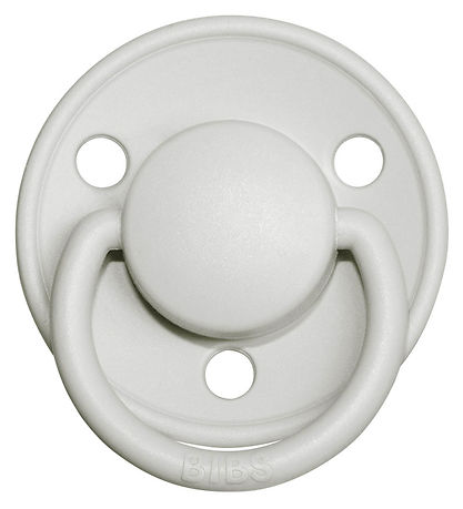 BIBS De Lux Sutter - 2-pak - Str. 2 - Rund - Haze/Blossom