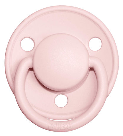 BIBS De Lux Sutter - Onesize - 2-pak - Rund - Haze/Blossom