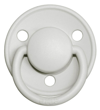 BIBS De Lux Sutter - Onesize - 2-pak - Rund - Haze/Blossom