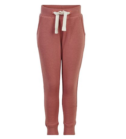 Minymo Sweatpants - 2-pak - Canyon Rose/Brun