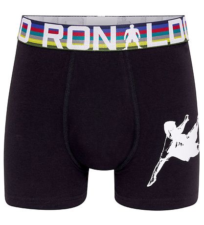 Ronaldo Boxershorts - 2-pak - Blå/Sort