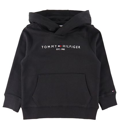 Tommy Hilfiger Httetrje - Essential - Organic - Sort