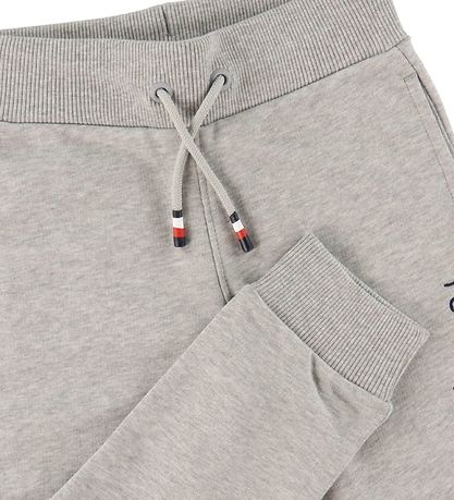 Tommy Hilfiger Sweatpants - Essential - Organic - Grmeleret