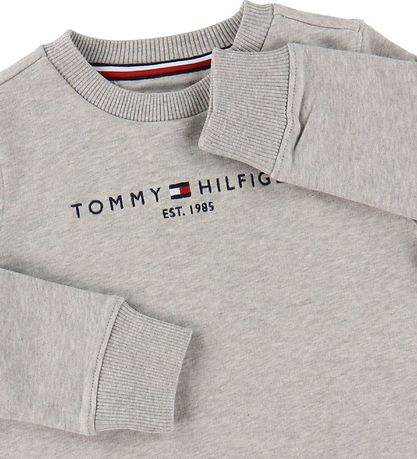 Tommy Hilfiger Sweatshirt - Essential - Organic - Grmeleret