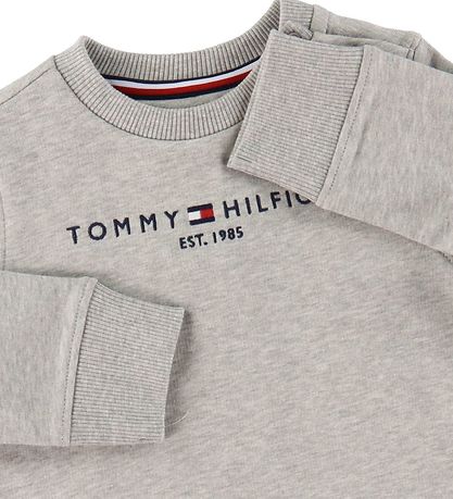 Tommy Hilfiger Sweatshirt - Essential - Organic - Grmeleret