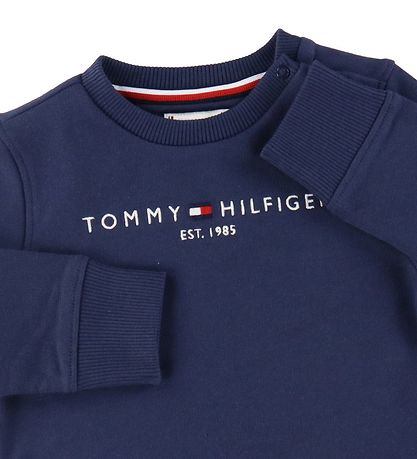 Tommy Hilfiger Sweatshirt - Essential - Organic - Twilight Navy