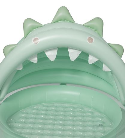 SunnyLife Badebassin - 100x115 cm - Grøn Dino