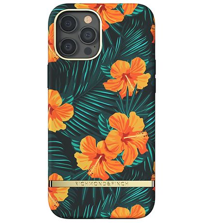 Richmond & Finch Cover - iPhone 12 Pro Max - Orange Hibiscus