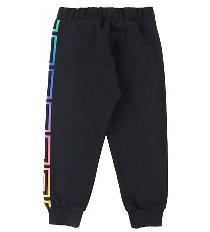 Versace Sweatpants - Greca - Sort/Multifarvet