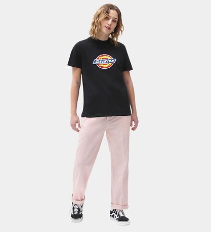 Dickies T-shirt - Icon Logo - Sort m. Logo