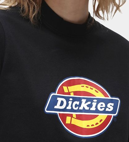 Dickies T-shirt - Icon Logo - Sort m. Logo