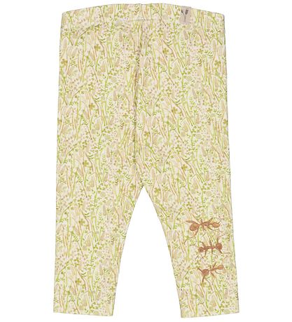 Wheat x Rodinia Leggings - Limited - Watercolor Grassland