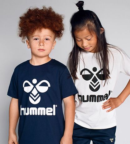 Hummel T-shirt - Tres - Marchmallow