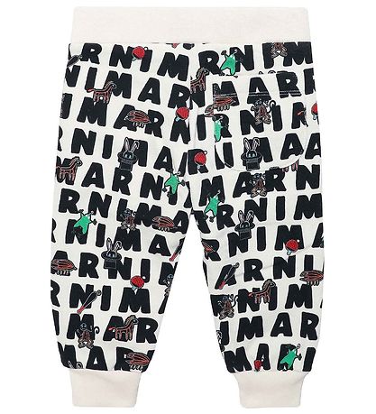 Marni Sweatpants - Off-White m. AOP Logo