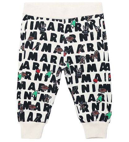 Marni Sweatpants - Off-White m. AOP Logo