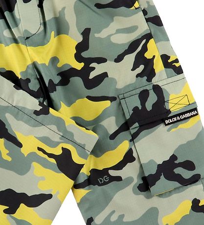 Dolce & Gabbana Skalbukser - DG Skate - Camouflage