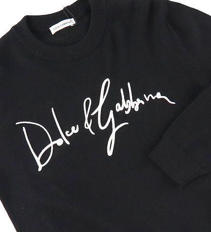 Dolce & Gabbana Bluse - Uld - DNA - Sort
